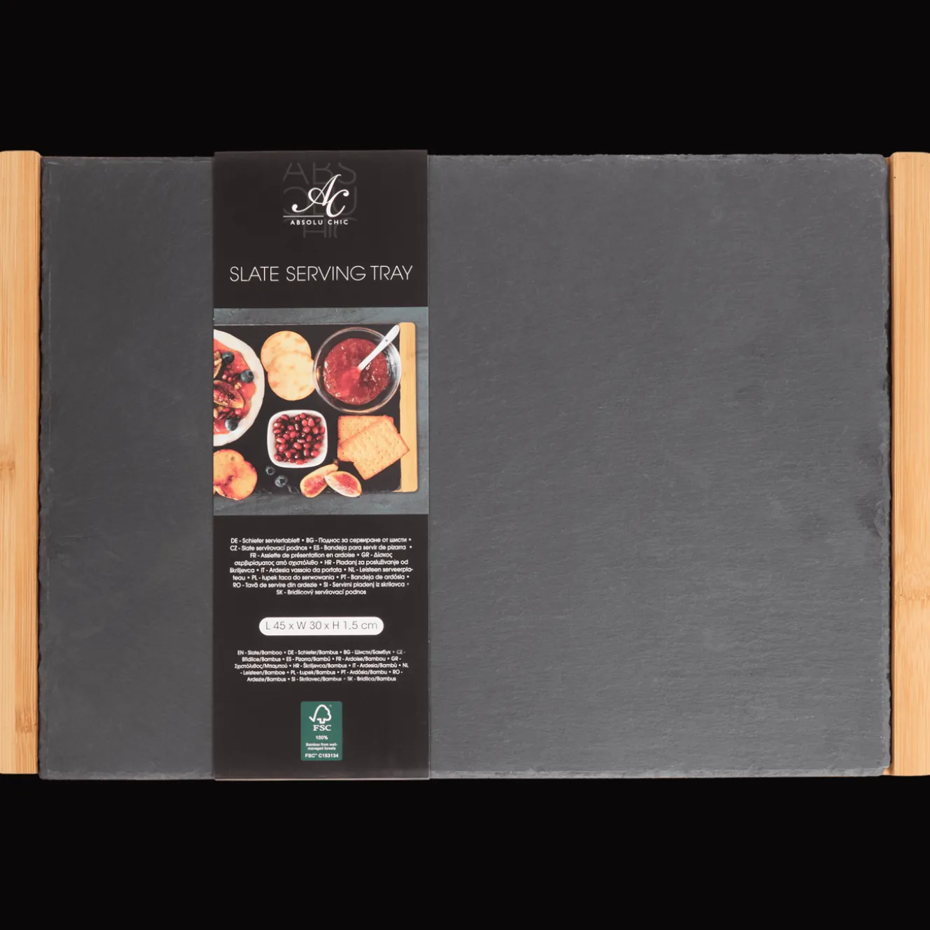 Absolu Chic leistenen serveerplank