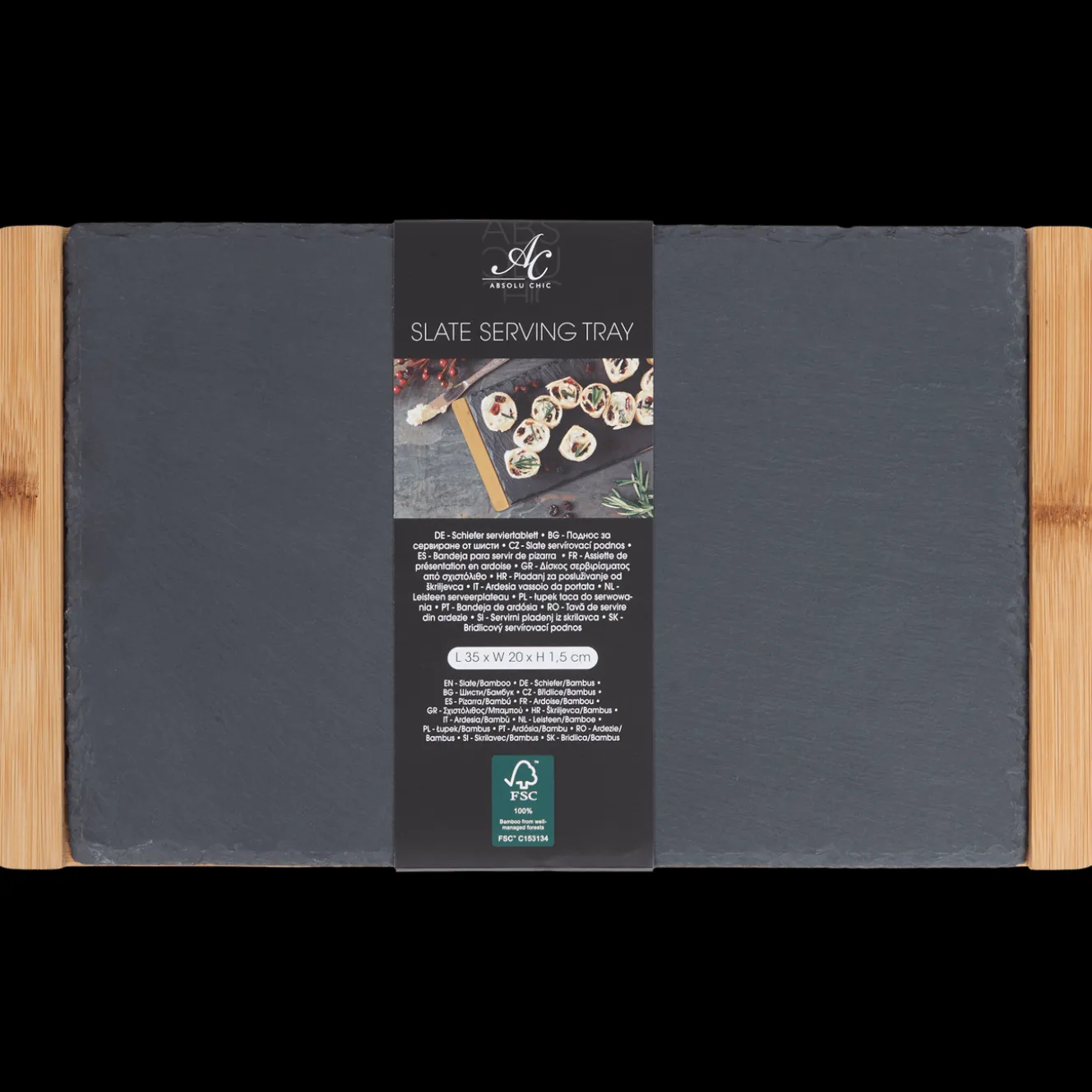 Absolu Chic serveerplateau