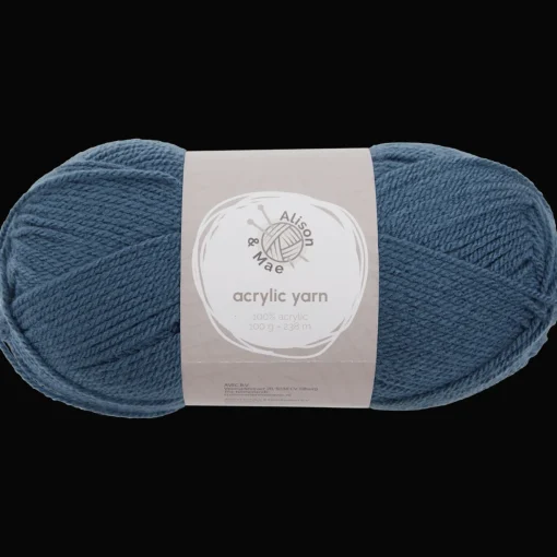 Alison & Mae breigaren donkerblauw