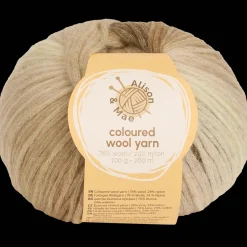 Alison & Mae gekleurd wolgaren