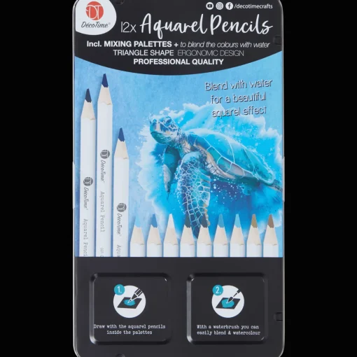 Aquarelpotlodenset