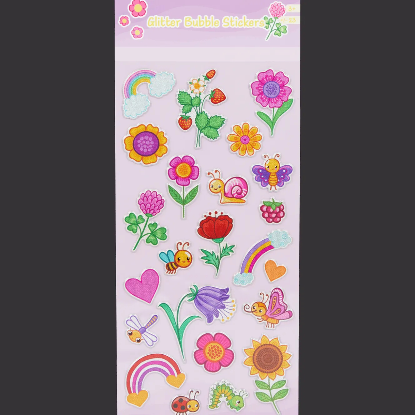 Craft Universe Glitter Bubble stickers