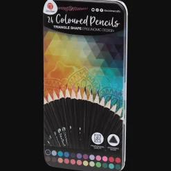 DécoTime kleurpotloden in blik