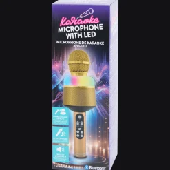 Draadloze karaokemicrofoon met licht