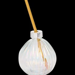 Drinkglas met rietje