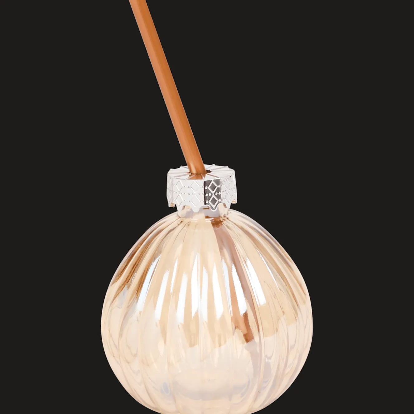 Drinkglas met rietje