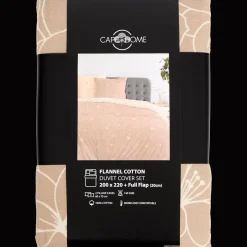 Flanel dekbedovertrek