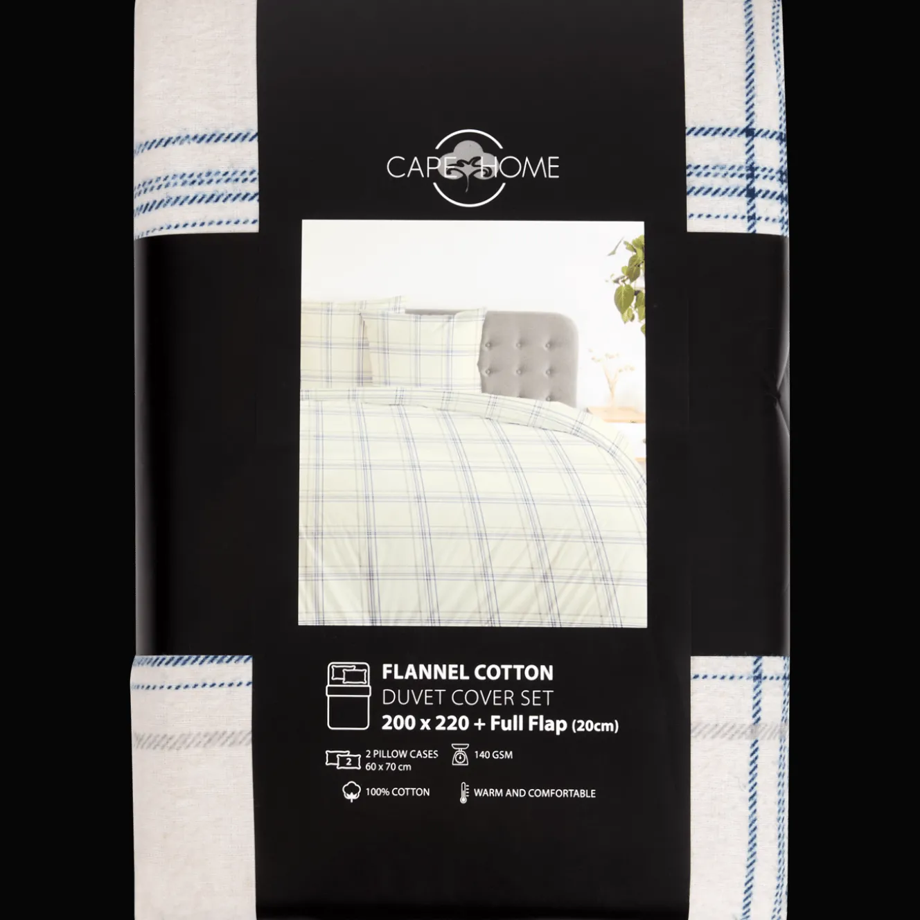 Flanel dekbedovertrek