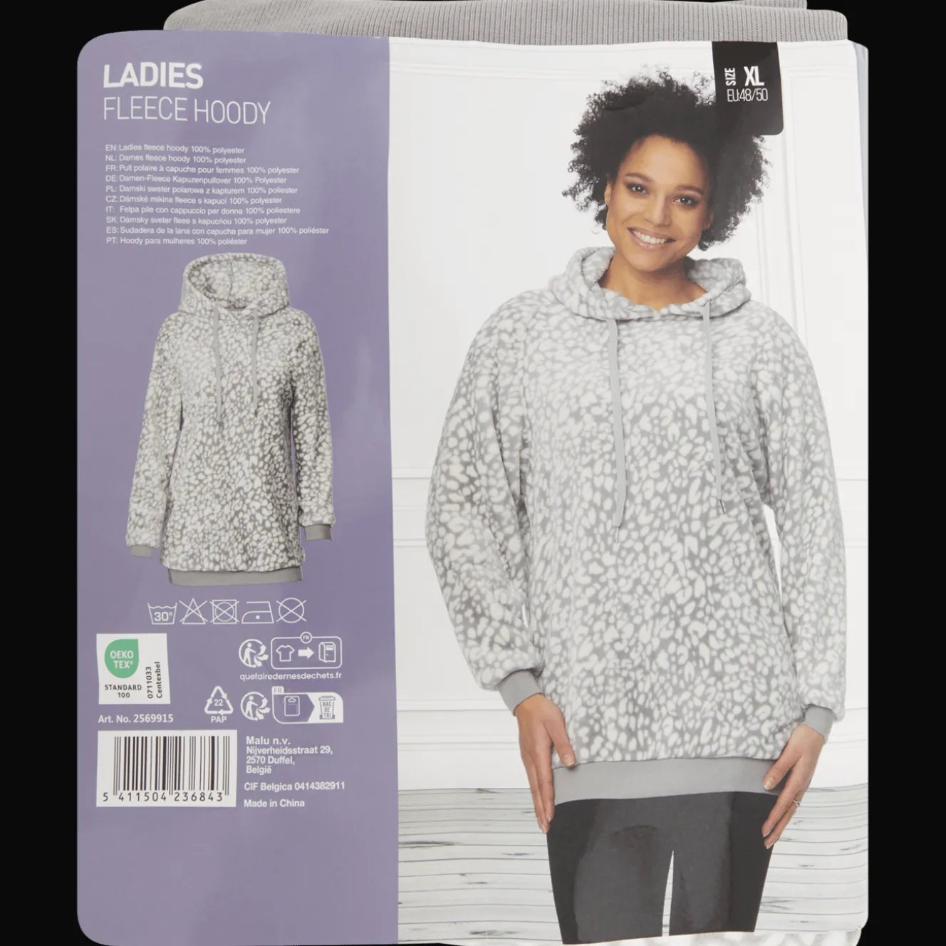 Fleece-hoodie