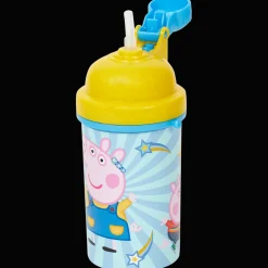 Flip-top drinkbeker