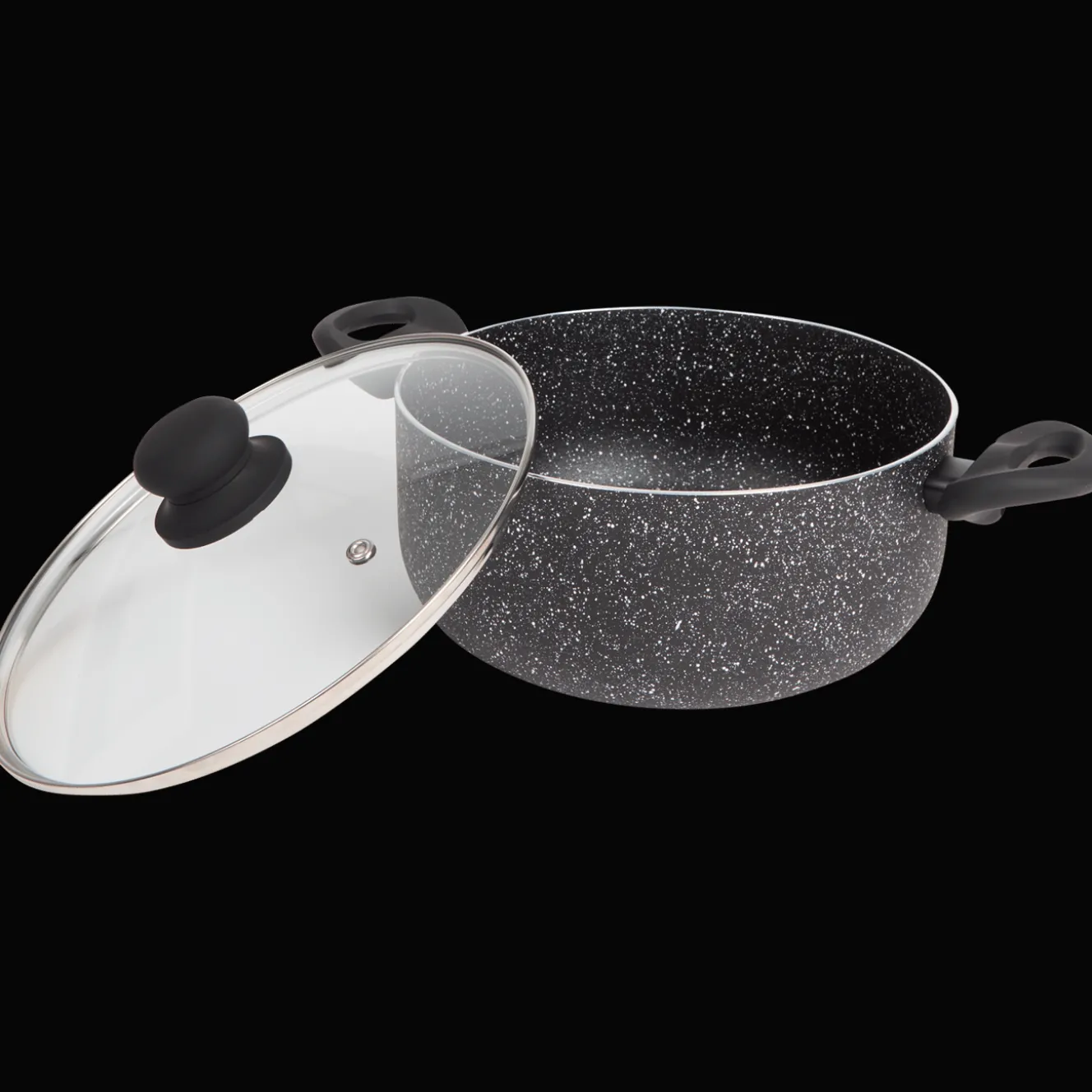 Granite stone braadpan