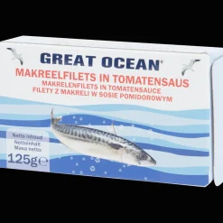 Great Ocean makreelfilet in tomatensaus