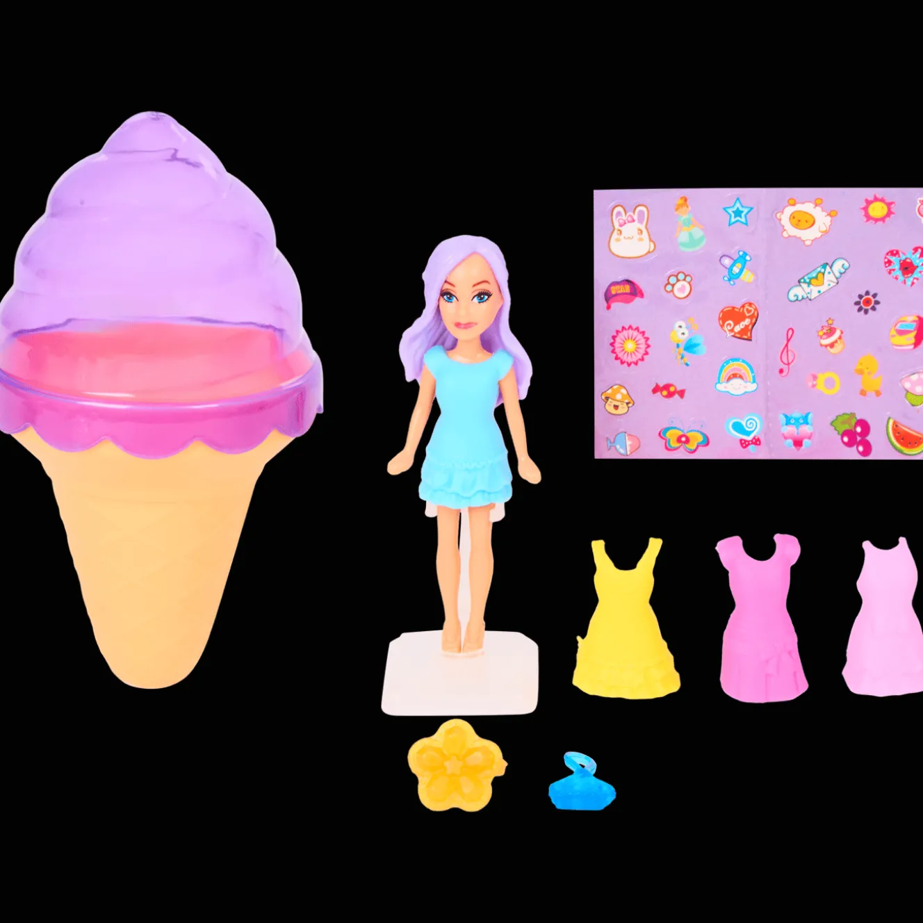 IJshoorn met aankleedpopje