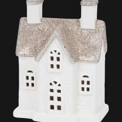 Kersthuisje met licht