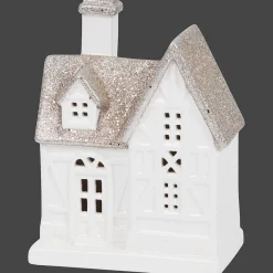 Kersthuisje met licht