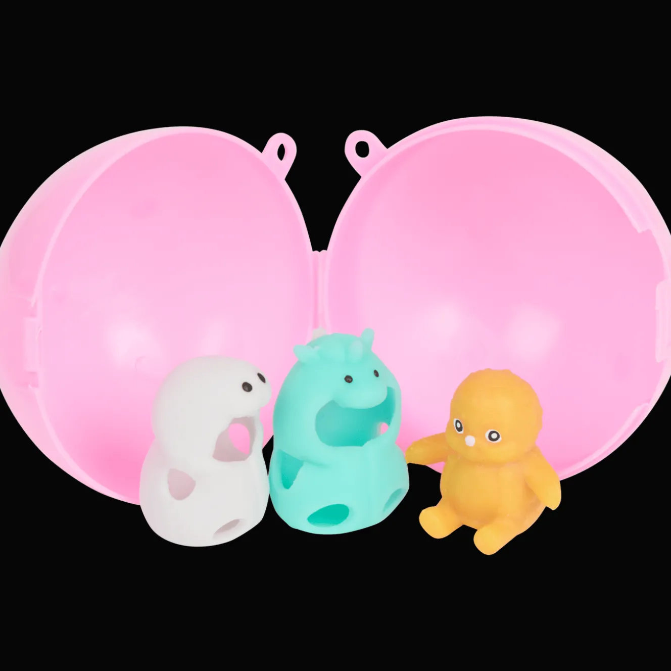 Knijpdiertjes in verrassingsbal