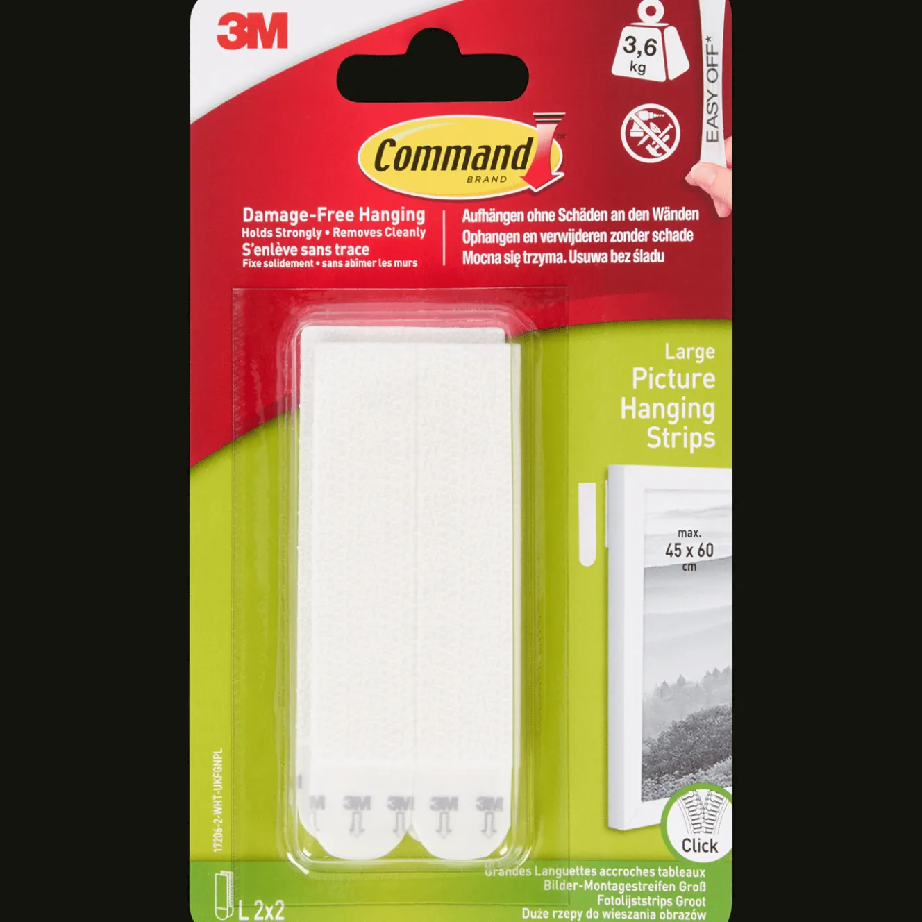 3M Command fotolijststrips Large
