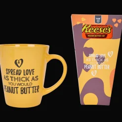 Mok met chocolade en cacao