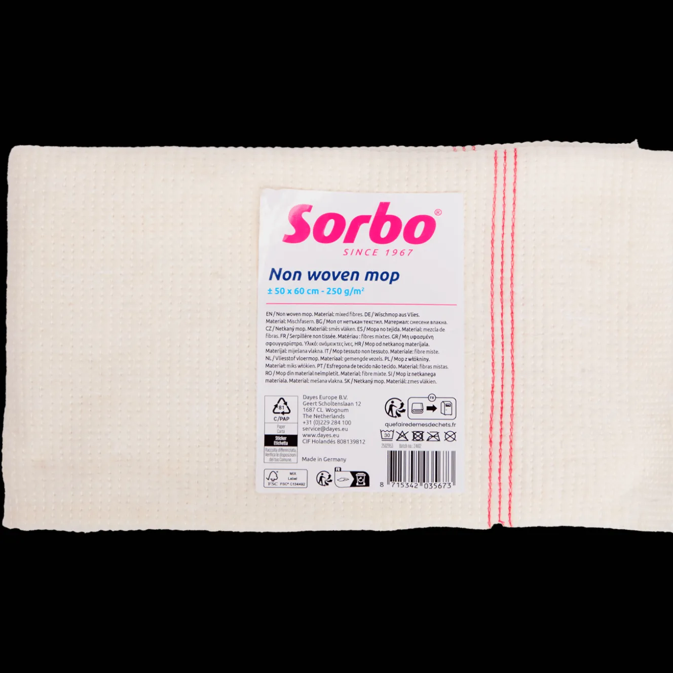 Non-woven dweil