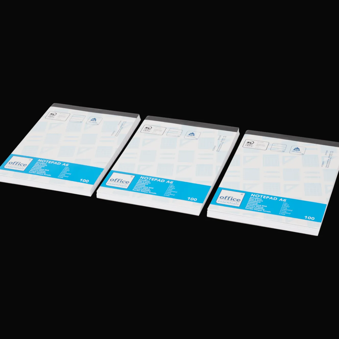 Office Essentials schrijfblokken A6