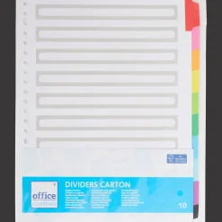 Office Essentials tabbladen A4