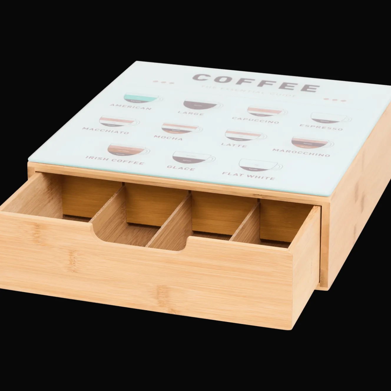 Opbergdoos voor koffie en thee