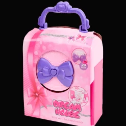 Pop met opvouwbaar poppenhuis