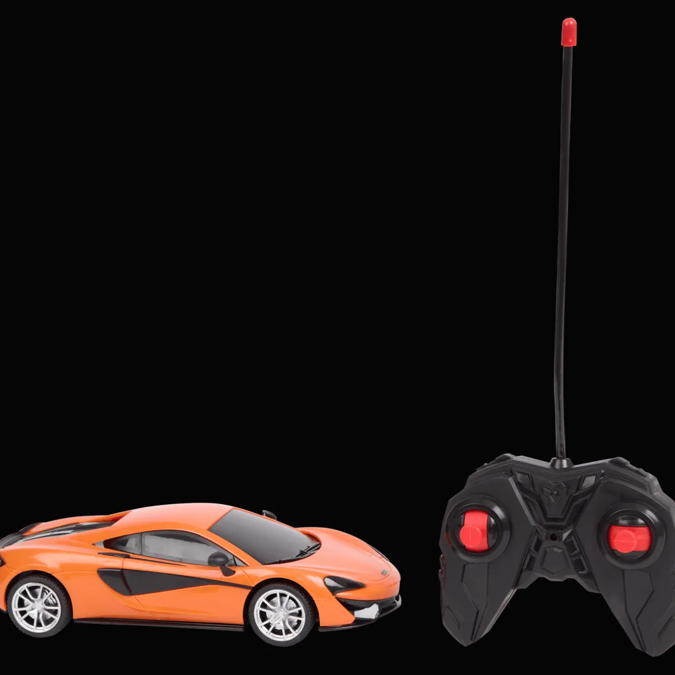 Radiografisch bestuurbare auto