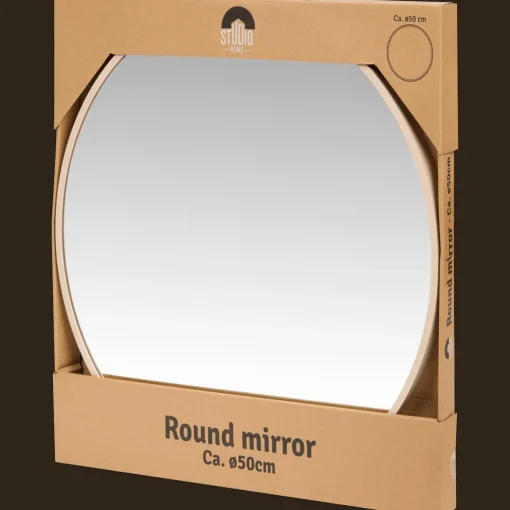Ronde hangspiegel