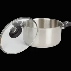 Sola kookpan met glazen deksel