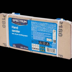 Spectrum schuurblok met schuurvellen