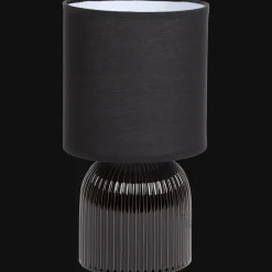 Tafellamp met keramieken voet