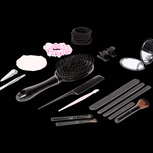 Toilettas met accessoires
