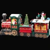 Trein kersttafereel