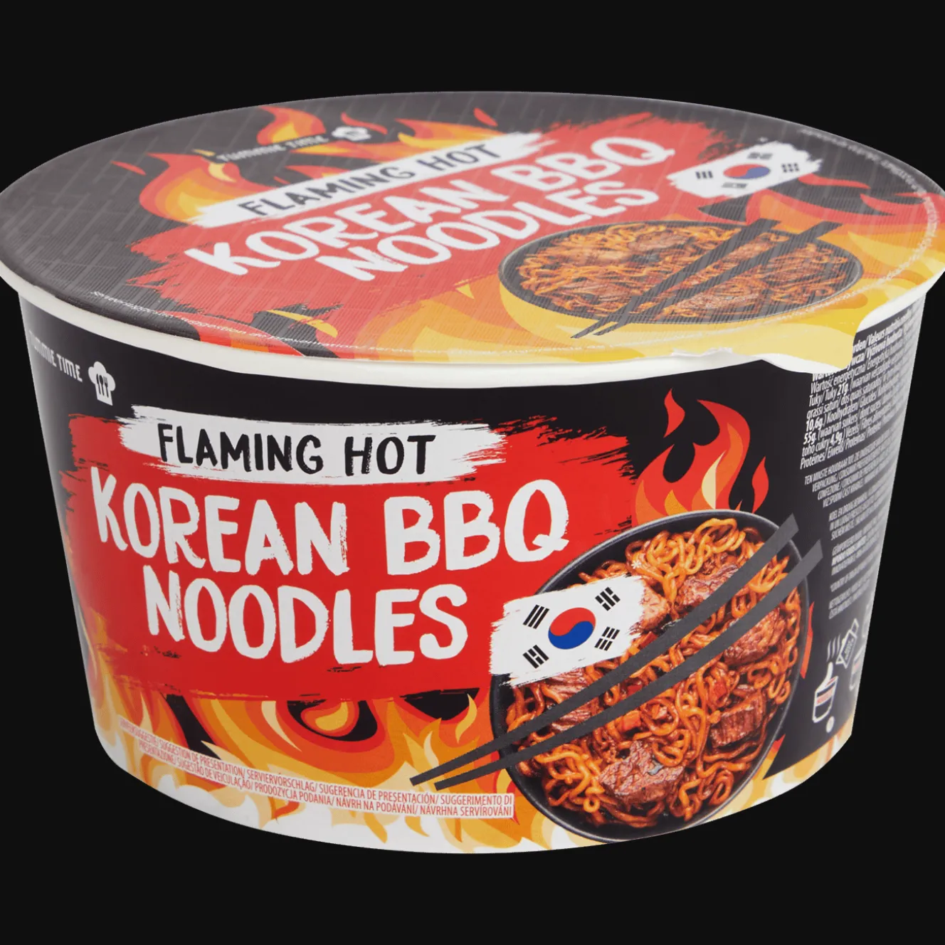 Tummie Time noedels Korean BBQ