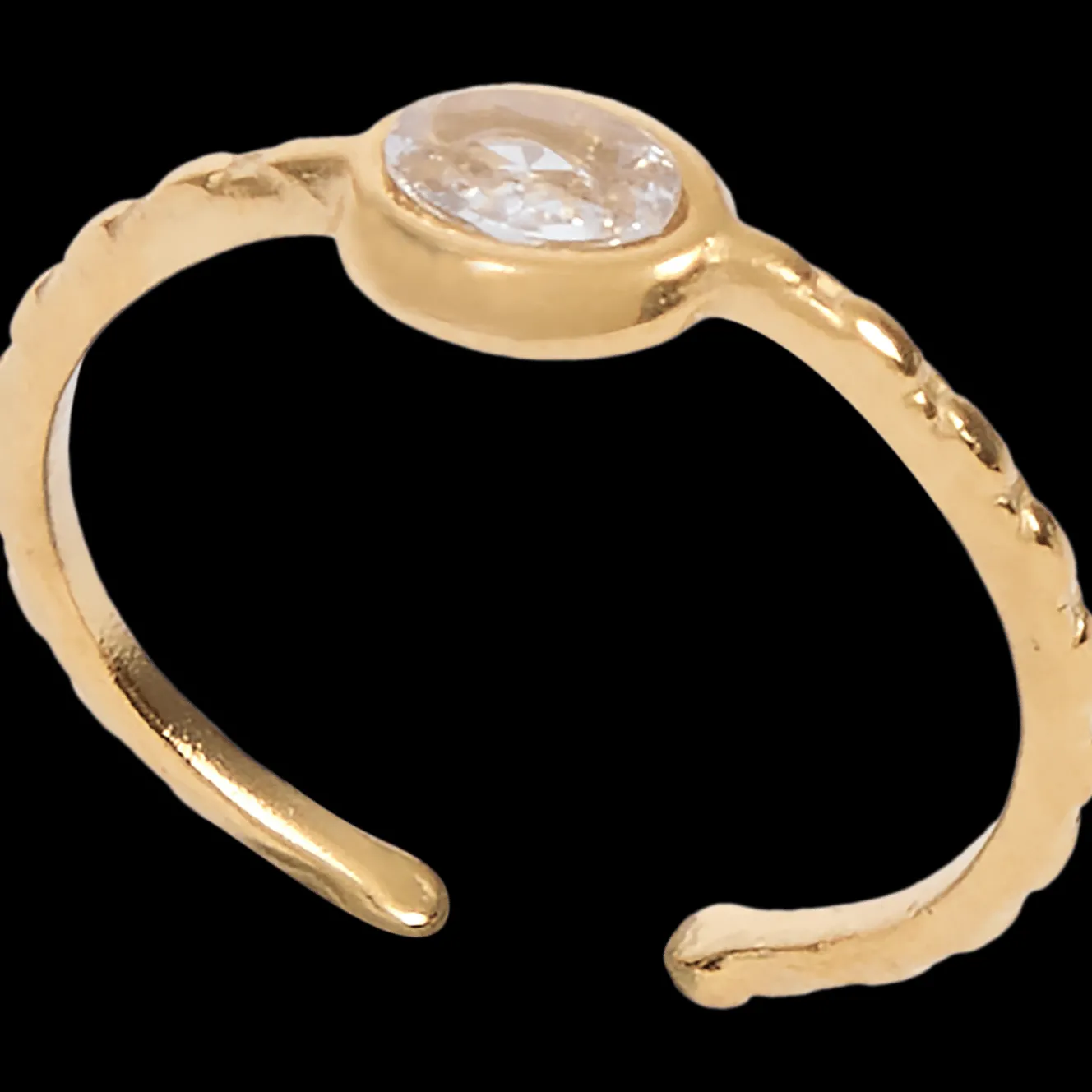 Vergulde ring