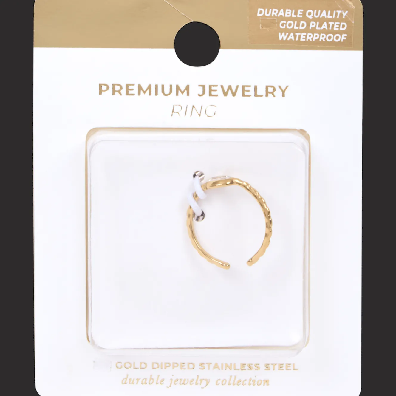 Vergulde ring