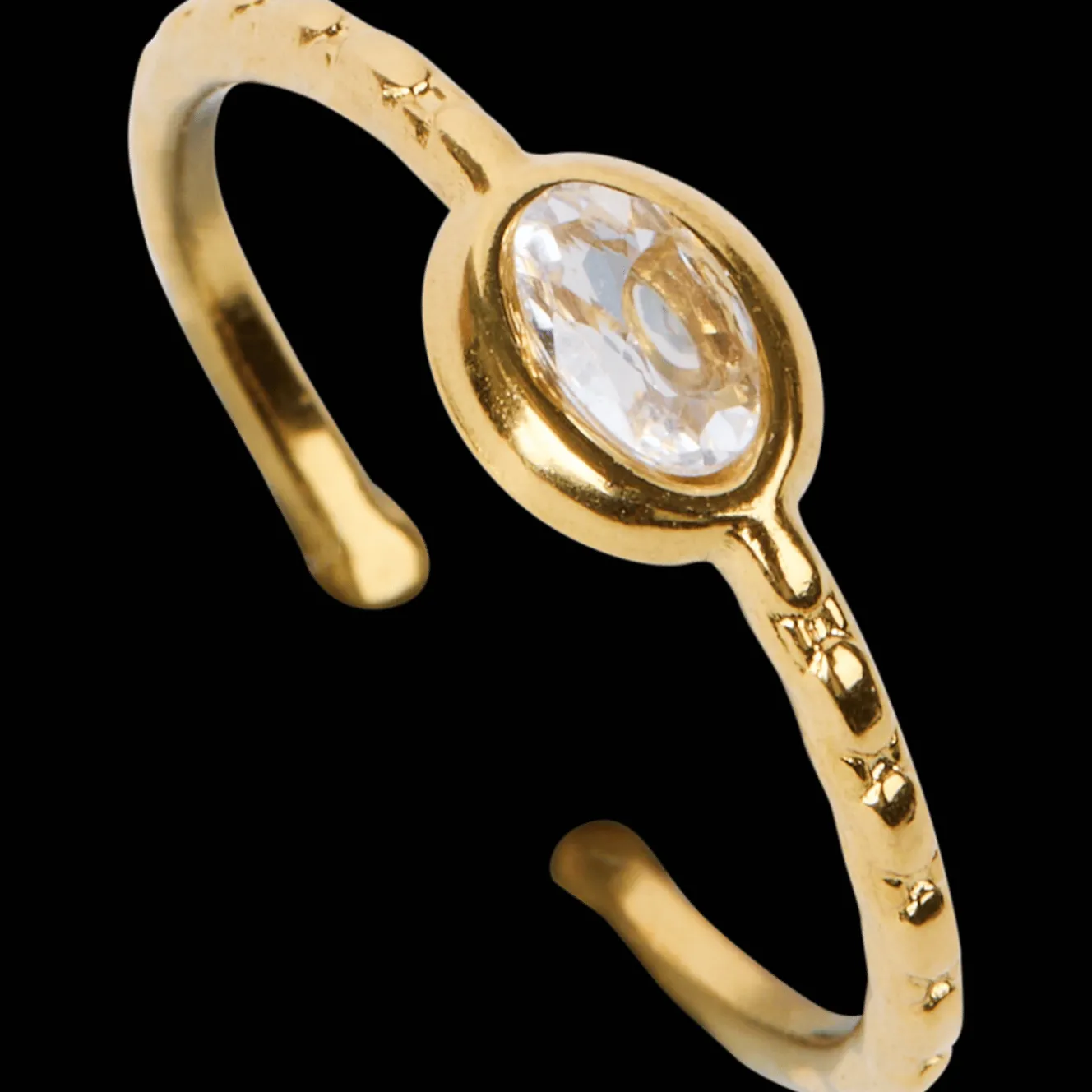 Vergulde ring