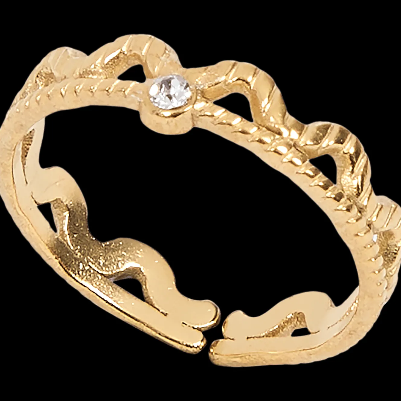 Vergulde ring