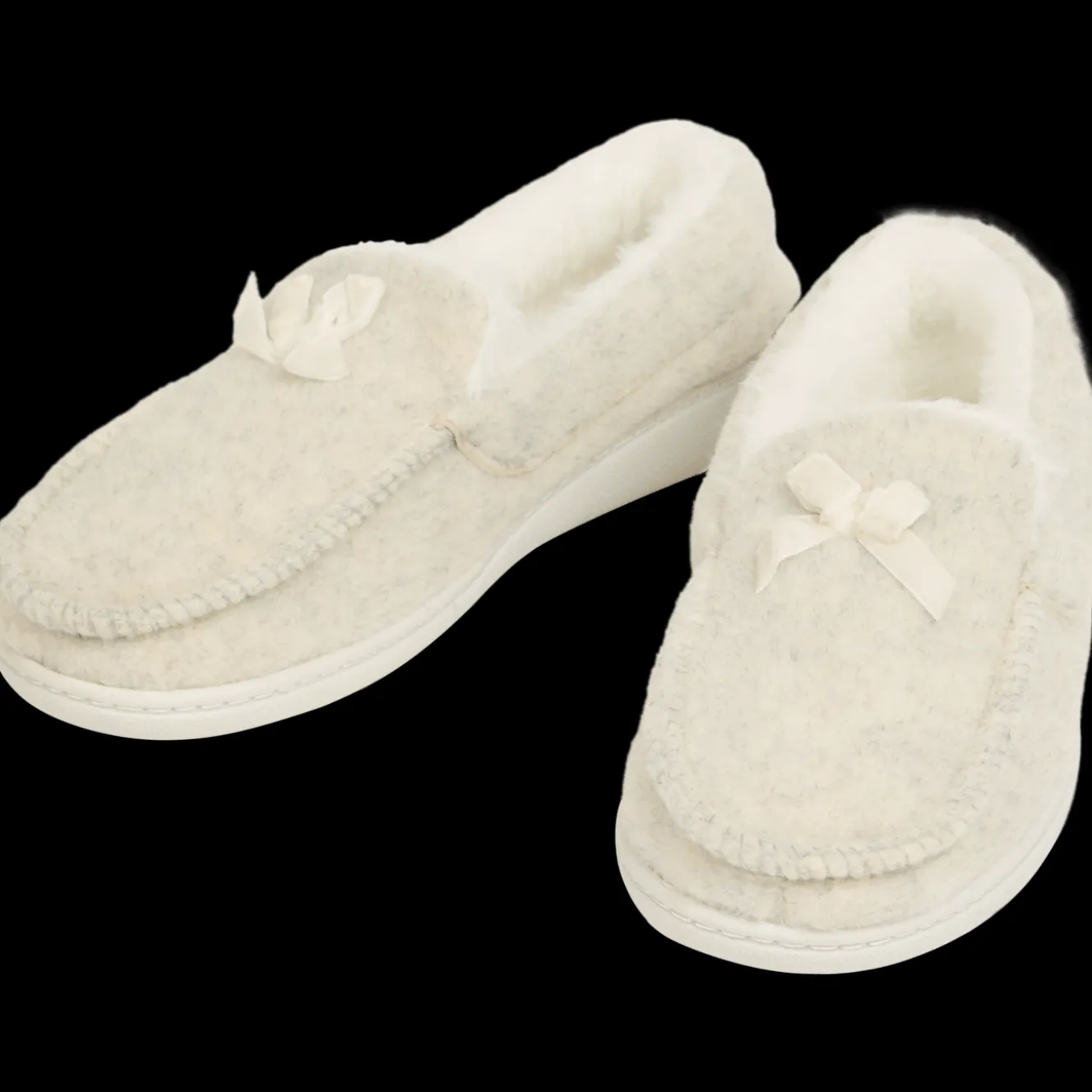 Vilten pantoffels