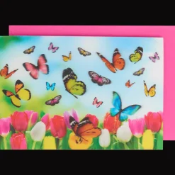 Wenskaart lenticulair met dieren