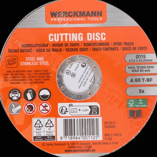 Werckmann doorslijpschijven