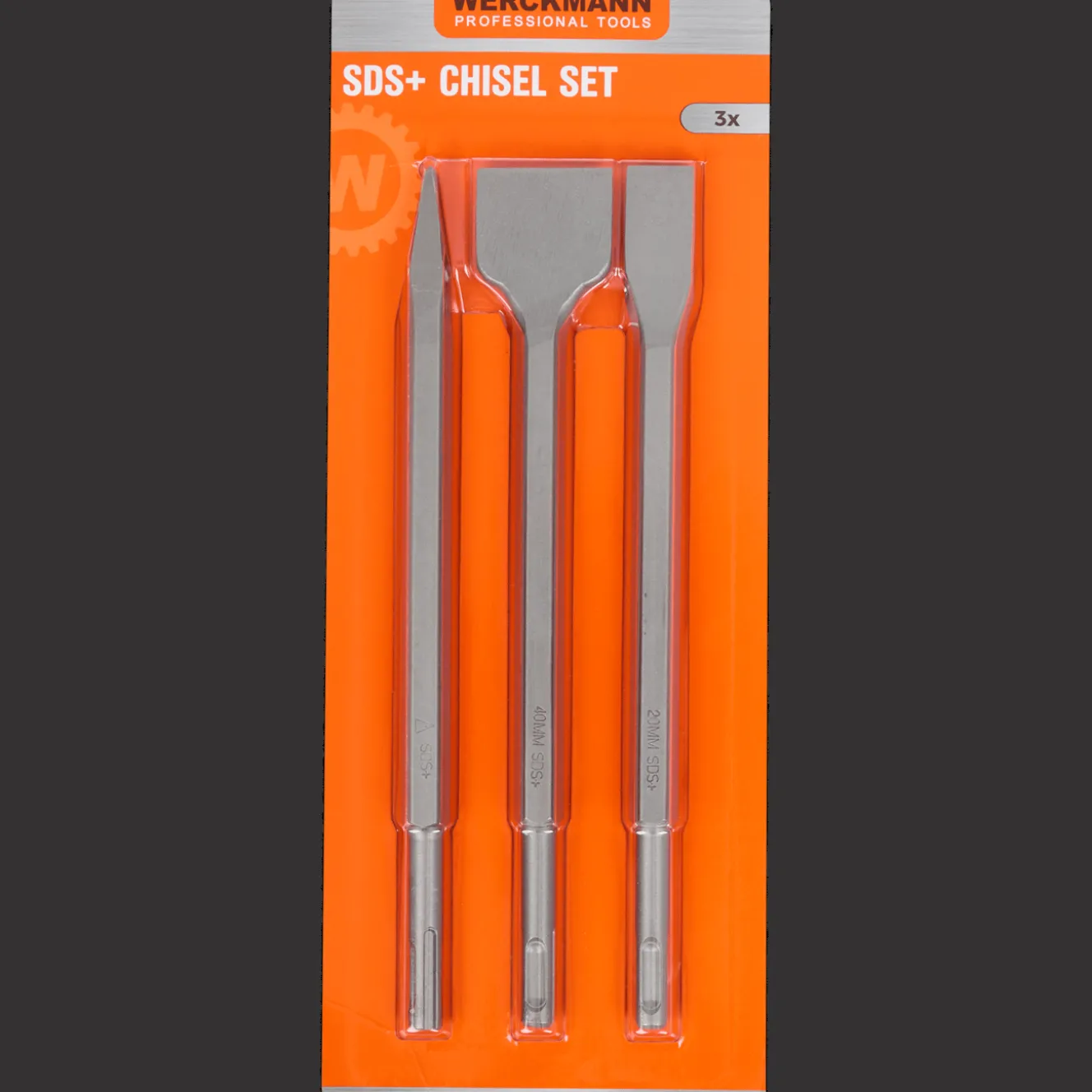 Werckmann SDS+ beitelset